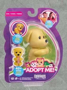 $8 Add-on | Adopt Me! Yellow Puppy Interactive Figure